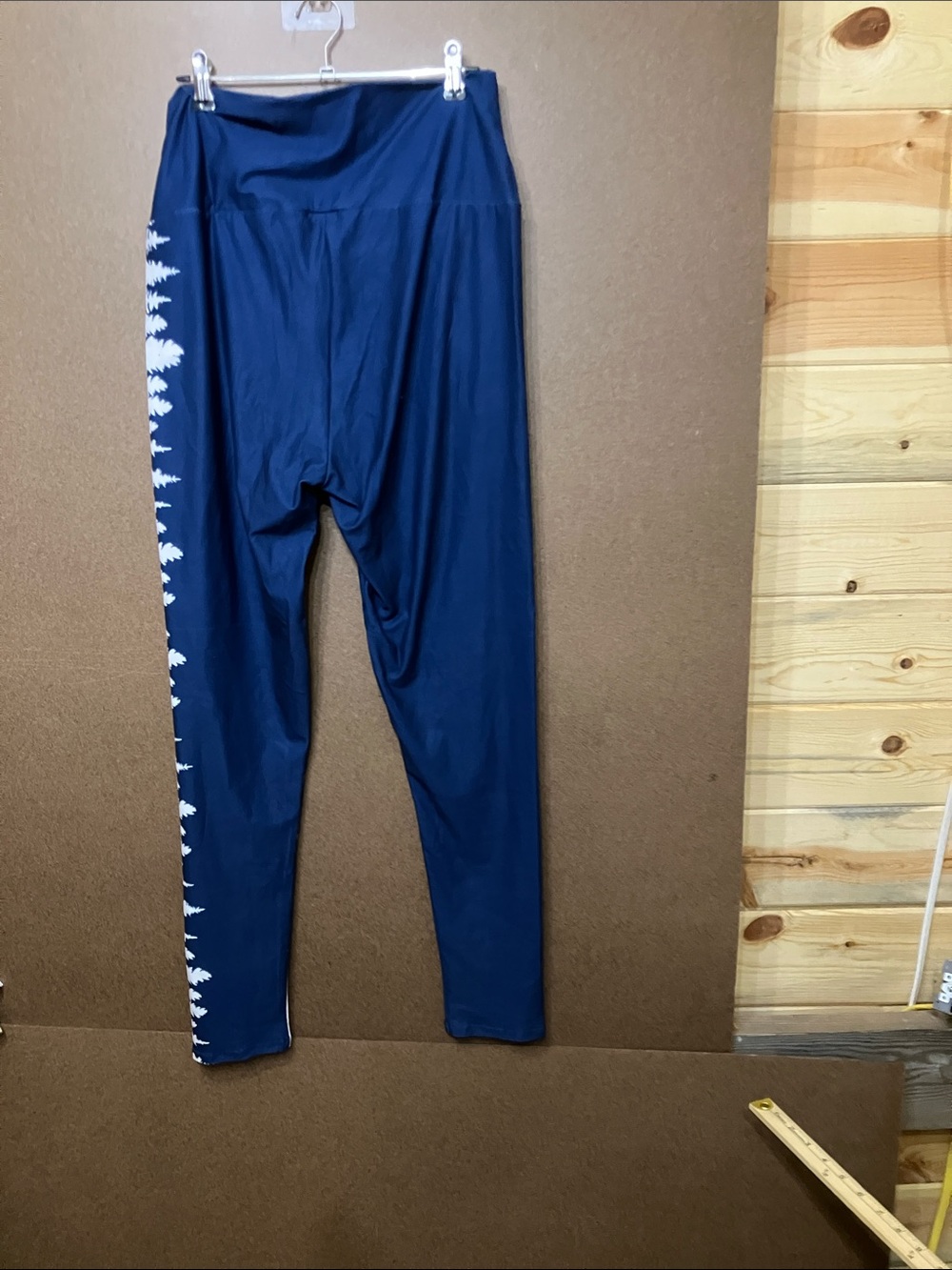 Robin Ruth Navy & White Kids Colorado Leggings with State Print - Picture 10 of 12